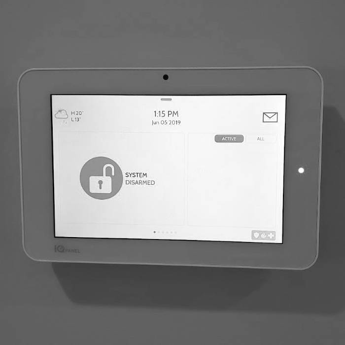 Huron Security - Qolsys IQ Panel - Home and Business Security